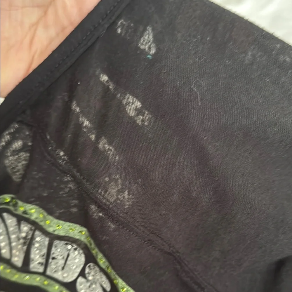 Harley-Davidson Black Lace-Up Blouse - Picture 5 of 6